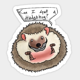 Hedgehog Sticker